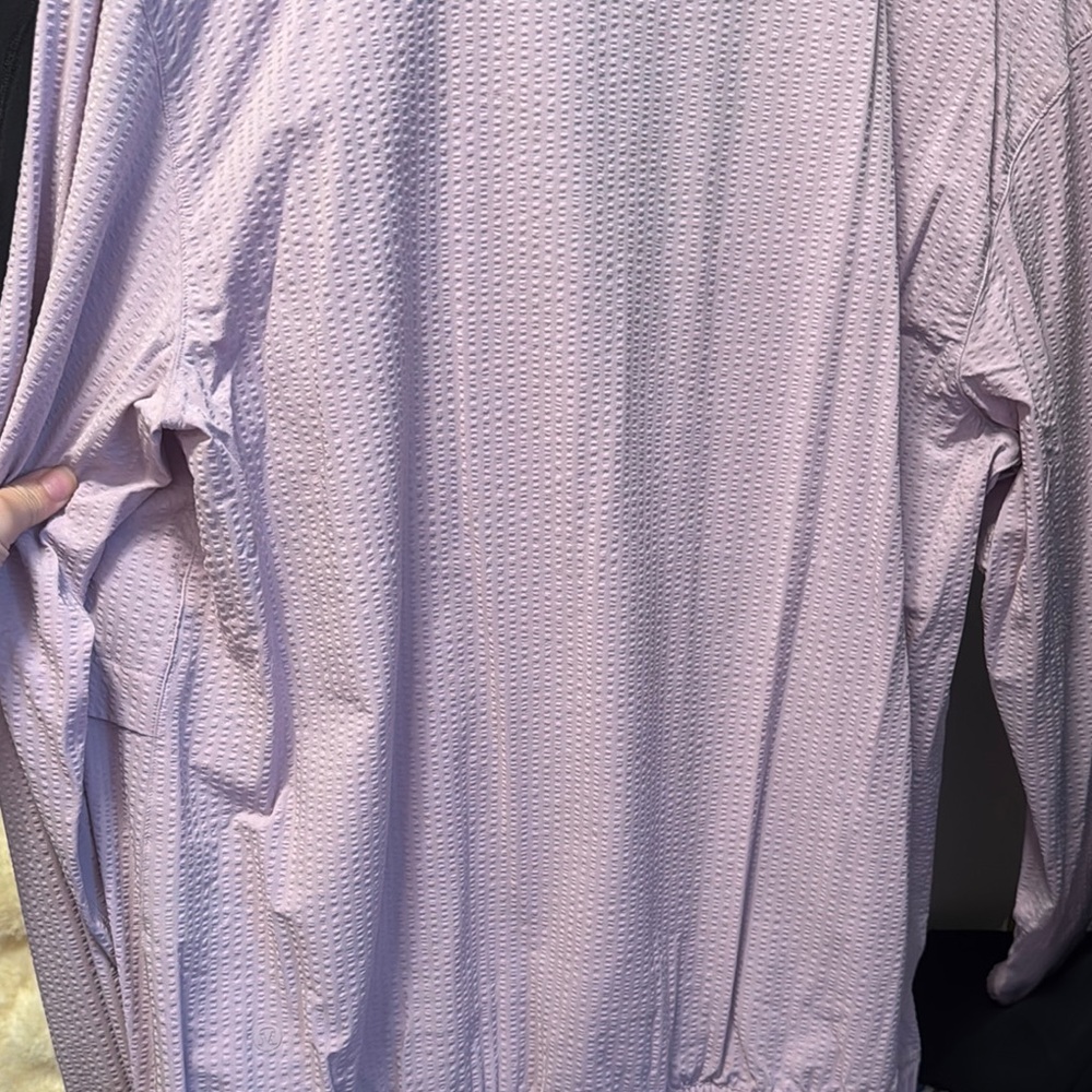 Lavender Quarter-Zip Lululemon Pullover - Picture 2 of 5